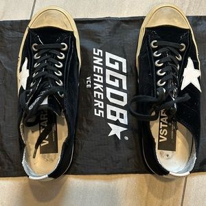Golden Goose VSTAR2 black velvet